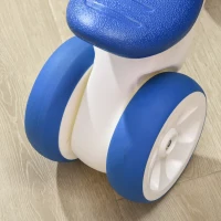 AIYAPLAY Bicicleta sem Pedais para Crianças de 18-36 Meses com Guiador Antiderrapante e 4 Rodas de Ø17 cm  56x30x42 cm Azul(m-8)