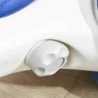 AIYAPLAY Bicicleta sem Pedais para Crianças de 18-36 Meses com Guiador Antiderrapante e 4 Rodas de Ø17 cm  56x30x42 cm Azul(m-9)