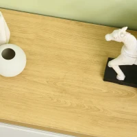 HOMCOM Cassettiera 6 Cassetti Moderna in Truciolato per Camera da Letto e Ingresso, 140x37x75cm(m-8)