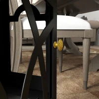 HOMCOM Camino a Bioetanolo da Terra con Bruciatore da 1.2L e Copertura 25㎡, 45x28x54cm, Nero(m-7)