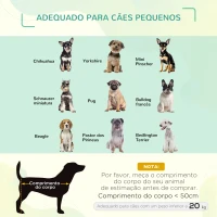 PawHut Cama para Animais de Estimação Cama Elevada para Cães Gatos Portátil Tecido Transpirável para Exterior Interior 76x61x18cm Vermelho(m-7)