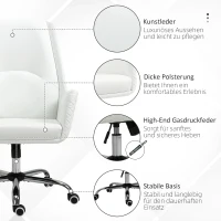 Krzesło biurowe z funkcją kołysania krzesło do biurka z regulacją wysokości krzesło obrotowe(m-7)