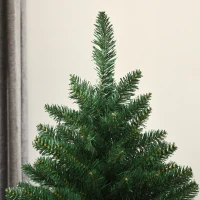 HOMCOM Pom Artificial de Craciun inalt, Decor Pom de Craciun cu 800 de Crengute, Deschidere Automata, Verde;(m-8)