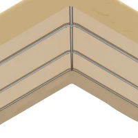 Outsunny Tendone da Giardino ad Altezza Regolabile in Acciaio e PE per Auto Piccole e Medie, 600x295x265-310 cm, Beige(m-9)