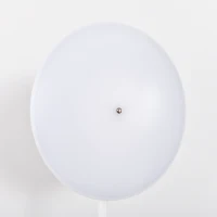 HOMCOM vloerlamp met LED 90 graden verstelbaar afneembare lichtmast lamp metaal acryl wit Ø28 x 171,5 cm(m-8)