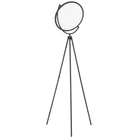 Lampa podłogowa lampa stojąca z oświetleniem LED regulowana o 350 stopni kolor czarny(m-1)