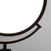 Lampa podłogowa lampa stojąca z oświetleniem LED regulowana o 350 stopni kolor czarny(m-9)