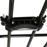 HOMCOM uniwersalny kosz dachowy do samochodu bagażnik dachowy kosz bagażowy kosz na bagaż półka metal czarny 162 x 99 x 16 cm(m-6)