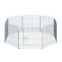 PawHut Ren puppy-uitloop puppyhek box voor dieren puppyhek 4 maten