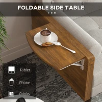 HOMCOM 3-Seater Sofa Bed Click-Clack Button-Tufted Settee Recliner Couch with Wood Legs for Living Room, Beige(m-7)