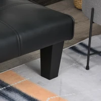 HOMCOM Sofá Cama de 3 Plazas Sofá Cama Convertible con Estructura Sólida Patas Elevadas y Asiento Acolchado 165x75,5x70 cm Gris(m-8)