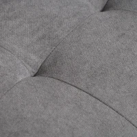 Dwuosobowa sofa HOMCOM sofa z tkaniny(m-8)