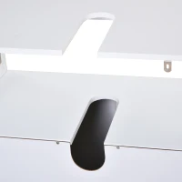 Szafka podumywalkowa Nowoczesna szafka łazienkowa z podwójnymi drzwiami Szafka pod umywalkę biały(m-7)