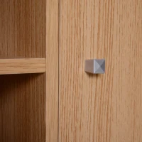 HOMCOM Mobile Libreria Scaffale 6 Cubi da Ingresso Ufficio Salotto 110x40x78cm Legno(m-7)