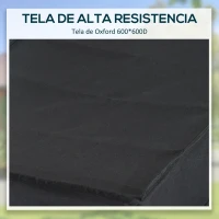 HOMCOM Remolque de Bicicleta 40 kg de Tela Oxford con Reflectores y Estructura de Acero 144x59x80 cm Negro(m-5)