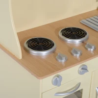 Cocina de Juguete para Niñas Set Juego Cocinita Sonido Infantil Amarillo 3 Años(m-8)