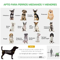 PawHut Remolque de Bicicleta para Perros 2 en 1 con Puertas Enrollables Cinturón de Seguridad Carga 30 kg 140x72,5x108 cm Verde(m-5)