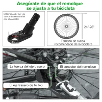 PawHut Remolque de Bicicleta para Perros 2 en 1 con Puertas Enrollables Cinturón de Seguridad Carga 30 kg 140x72,5x108 cm Verde(m-9)