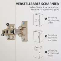 Szafa garderobiana z drążkiem szufladą kolor biały + naturalny(m-7)