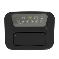 HOMCOM Desumidificador Depósito de Água 6 Litros 20L/Dia com 4 Modos 2 Velocidades Ecrã LED Temporizador 33,5x26x53 cm Branco(m-8)