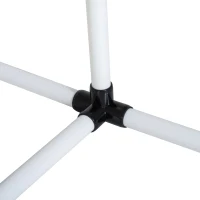 PawHut Conjunto de Treinamento de Agilidade para Cães 4 Peças Obstáculos de Salto com Altura Ajustável 99x65x94 cm  Azul(m-6)