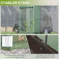 Outsunny 1,2 x 2m Sieć Ochronna dla Roślin, Wiatroszczelny Namiot Ochronny dla Roślin do Ogrodu(m-7)