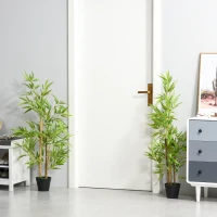 Sztuczny bambus dekoracja ze sztucznych roślin ozdobne sztuczne drzewo 120 cm(m-7)