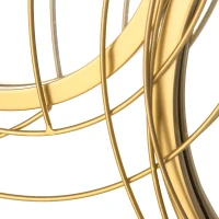 HOMCOM Zestaw luster ściennych z ramą metalową(m-9)