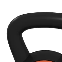 SPORTNOW Three-Piece Kettlebell Set, 5lbs, 10lbs, 15lbs with Storage Tray(m-8)