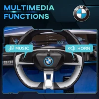 HOMCOM BMW i4 Licensed 12V Kids Electric Ride-On Car(m-6)