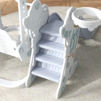 AIYAPLAY Zjeżdżalnia dla dzieci z piłką(m-8)