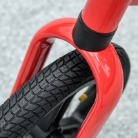 AIYAPLAY 12" Balance Bike, No Pedal Training Bike for Children with Adjustable Seat, 360° Rotation Handlebars - Red(m-8)