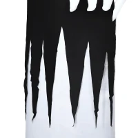 HOMCOM 12ft Inflatable Halloween Skeleton Ghost, Blow-Up Outdoor LED Display with LED Lights for Garden, Party, Holiday(m-9)