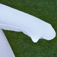 HOMCOM 1.2m Witch Ghost Halloween Inflatable Decoration w/ LED Lights Fan Accessories Pumpkin Lantern Kids Adult Fun Weather-Resistant Indoor Outdoor Seasonal(m-9)