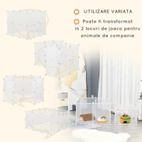 Pawhut Adapost Modular – 12 Panouri pentru Pui & Animale Mici(m-7)