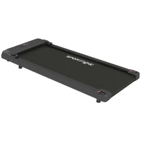 SPORTNOW Under Desk Treadmill, Walking Pad, with Remote Control, LED Display, 1-6km/h - Black(m-11)