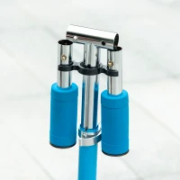 HOMCOM Trotinete para Crianças Dobrável com Luzes e Música 4 Alturas Ajustável Rodas Brilhantes e Pedal LED 67x32x65-78 cm Azul(m-9)