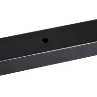 HOMCOM Bike Floor Stand, Outdoor Bike Rack, 130Lx33Wx27H cm, Bicycle Stand Steel-Black(m-10)