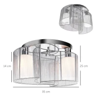 Lampa sufitowa 50 W nowoczesny design źródło światła do sypialni salonu(m-3)