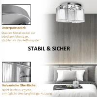 Lampa sufitowa 50 W nowoczesny design źródło światła do sypialni salonu(m-5)