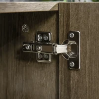 HOMCOM Armoire de rangement Buffet Meuble Rangement de dossiers 3 tiroirs, 1 Placard - pour Salle à Manger,bureau, Salon, Cuisine Dim. 80L x 41,5l x 58H cm(m-8)