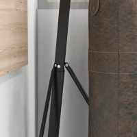 SPORTNOW Foldable Punch Bag Stand for Heavy Bag, Speed Bag, Freestanding and Adjustable - Black(m-8)