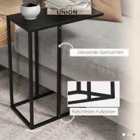 HOMCOM Stolik pomocniczy z antypoślizgowymi stopkami(m-6)