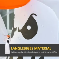 HOMCOM Halloween nadmuchiwany duch(m-5)