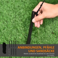 HOMCOM Opblaasbare pompoen Halloween(m-7)