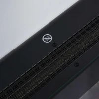 HOMCOM 1000W/2000W Electric Wall Fireplace w/ LED Flame Effect Timer Remote Sleek Stylish Safe Home Heating 20-25㎡(m-10)