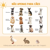 PawHut Parque para Cães 8 Painéis 61x61cm Dobráveis Gaiola Metálica para Animais de Estimação com Porta e Dupla Fechadura Preto(m-5)