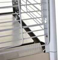 Outsunny Garden Deck Pyramid Patio Heater Propane Gas Flame Warmth(m-10)