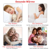 HOMCOM Elektrokamin mit Heizung, elektrischer Kamin mit LED Flammeneffekt, 600/1200 W Dekokamin, elektrisch Kaminfeuer Kaminofen, Schwarz(m-7)