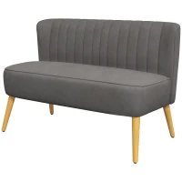 HOMCOM Sofa w stylu retro(m-1)